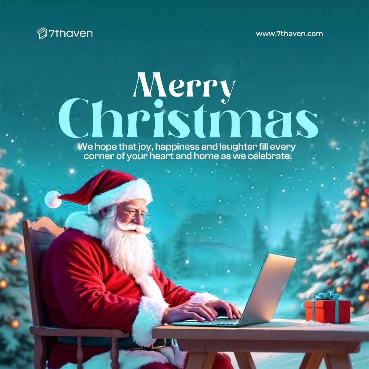 7thaven__'s tweet image. Merry Christmas from all of us at 7thAven! 🎄

Today, we celebrate joy, togetherness, and the spirit of giving.
May this season bring peace, prosperity, and endless reasons to be grateful.
From our team to yours, thank you for being part of our journey.

#7thaven #MerryChristmas