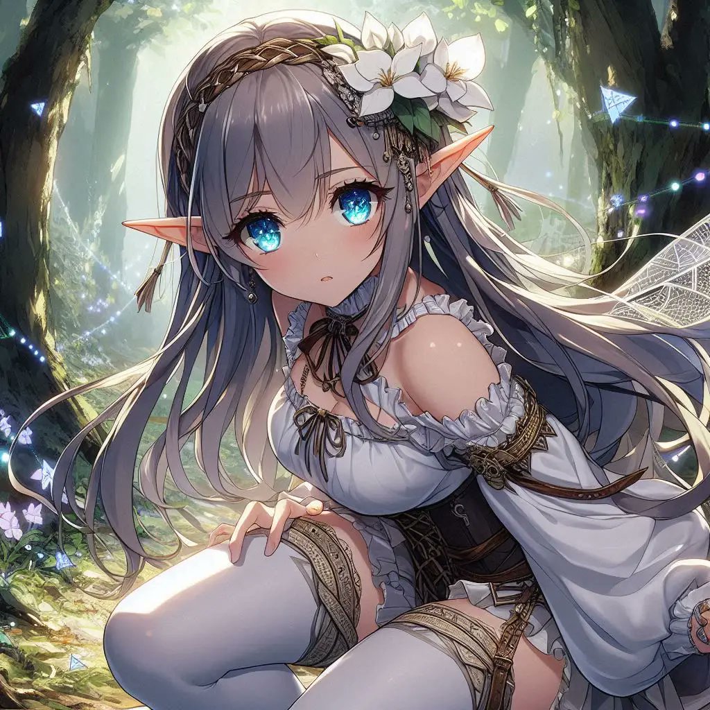 AIイラスト #Ai画伯さん なんか「汝。エルフ画像を発注しなさい」と