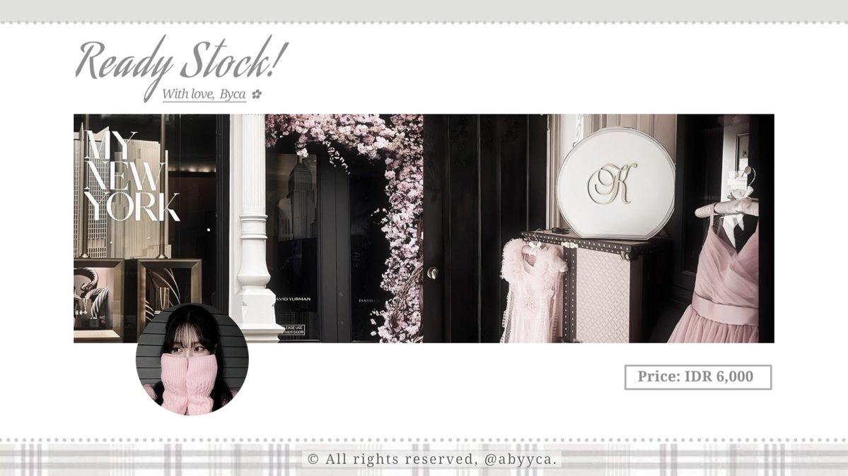 abyyca's tweet image. help repost, please? thank you! 

layout ready stock: karina ♥︎ price on pict, get ava jpg &amp;amp; png. dm me if you're interested!

#zonauang #zonaba