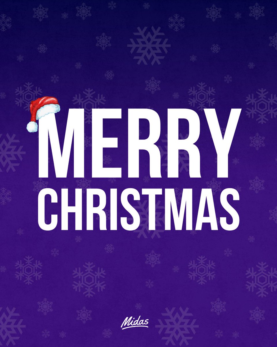 Midassports's tweet image. Wishing all our clients a Merry Christmas!🎄

Hope you all have a relaxed and joyful day from the Midas team ⭐ 

#MidasSports