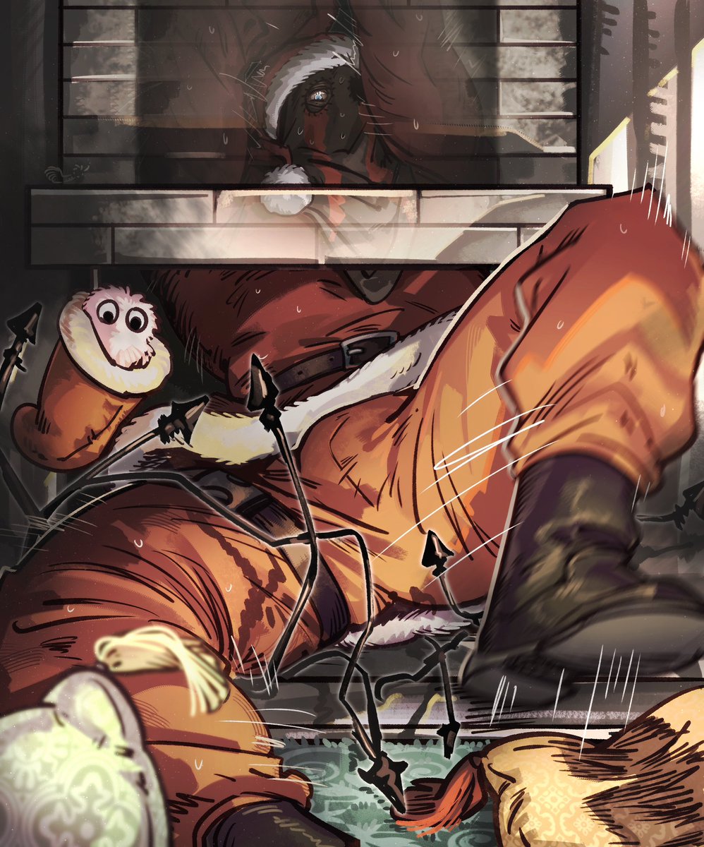 #König #Konig 笨手笨脚的圣诞老人🎅
圣诞快乐哦～🥳