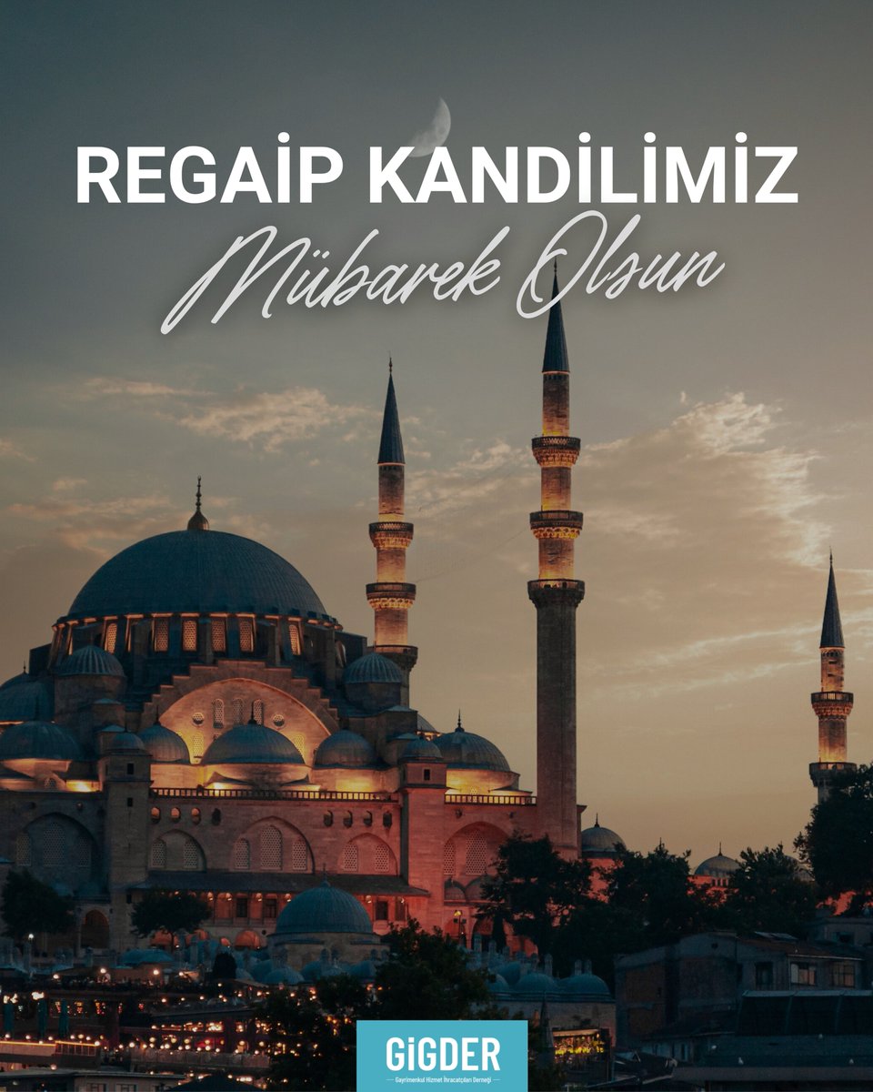 İslam aleminin Regaip Kandili'ni tebrik eder, bu mübarek gecenin tüm insanlığa huzur, barış ve esenlik getirmesini dileriz.

#regaipkandili #kandil