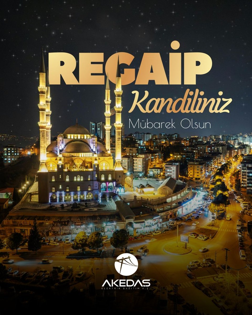 #RegaipKandili’nin; birlik, beraberlik ve manevi huzur getirmesini temenni ederiz.
Hayırlı kandiller.