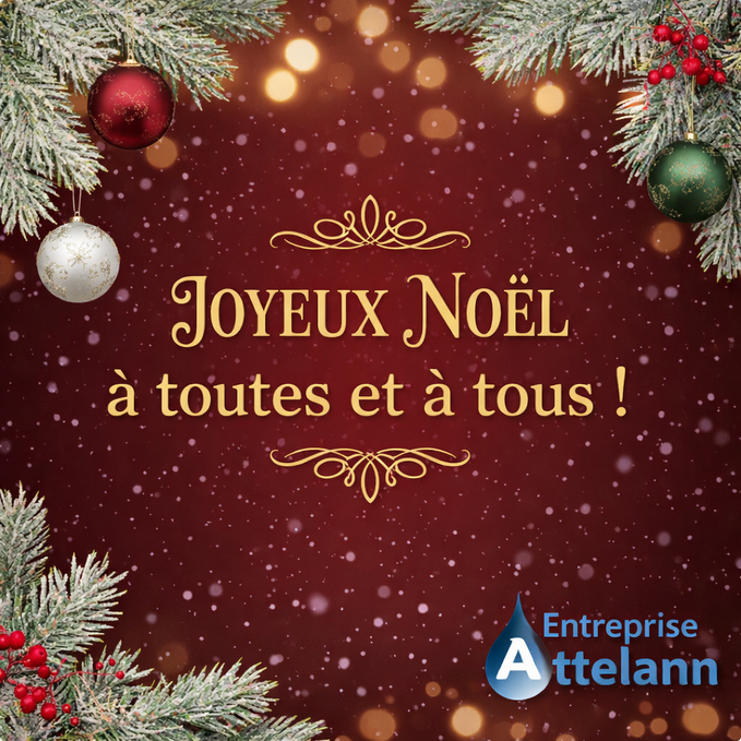 Attelann's tweet photo. La société Attelann vous souhaite à toutes et à tous un très joyeux Noël https://t.co/ELX9Qhqfc7