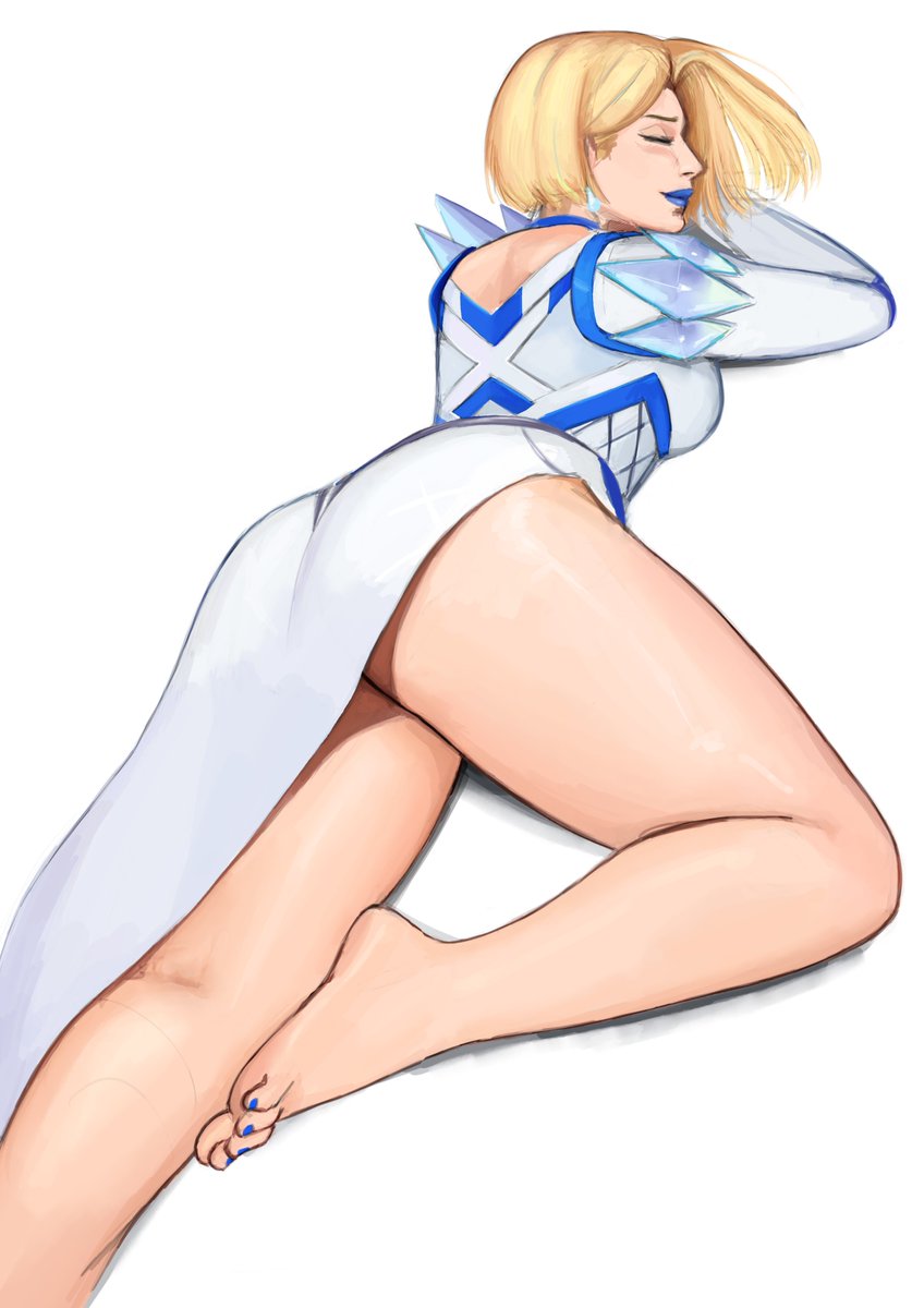 Kurebitz's tweet image. Emma Frost appreciation #MarvelRivals #MarvelRivalsfanart #EmmaFrost