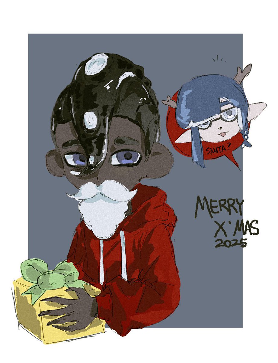 メリクリ🎄🎄🎅
今年はちょっと急いでいるので、うまく描けませんでした😰😰😰🥹