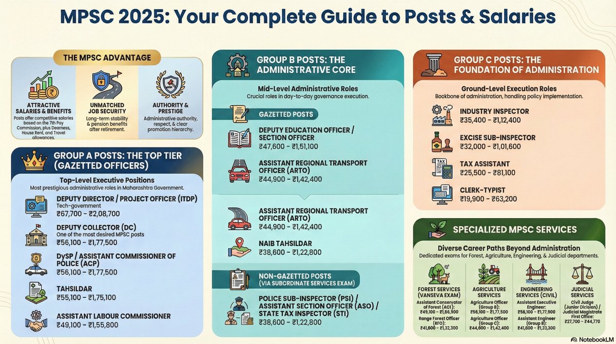 TopperTeachers's tweet photo. MPSC 2025 offers powerful posts with great salary &amp; respect.

Dreaming of Deputy Collector, DySP, PSI or STI? 🎯

Start early. Prepare smart. Succeed.
📚 Topper Teachers Academy
📞 7020522010

#MPSC2025 #MPSC #GovernmentJobs https://t.co/tgJsAq7GD7