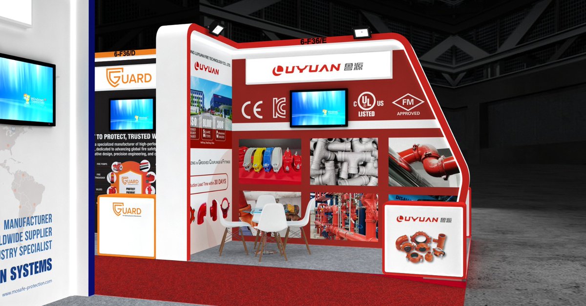 📍 LUYUAN at Intersec 2026 | Dubai
We’re excited to exhibit at Intersec 2026 in the UL Solutions Safety Arena!

📅 Jan 12–14, 2026
📍 Dubai, UAE
📌 Booth No.: 6-F36/E

Explore LUYUAN’s ductile iron grooved couplings &amp; fittings for fire protection and mechanical systems.