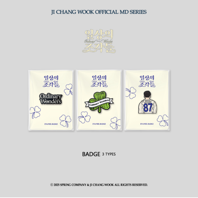 2026 JI CHANG WOOK OFFICIAL MD SERIES＞ 販売のご案内📣 2026年1月5