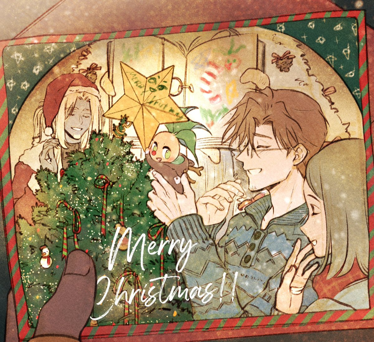메리 크리스마스! 
💚❤️💚❤️💚 

남은 2025년 일주일.  
매일이 선물 같은 하루하루가 되시기를 바랍니다.😌  

#식탁_위의_맨드레이크  
#WEBTOON