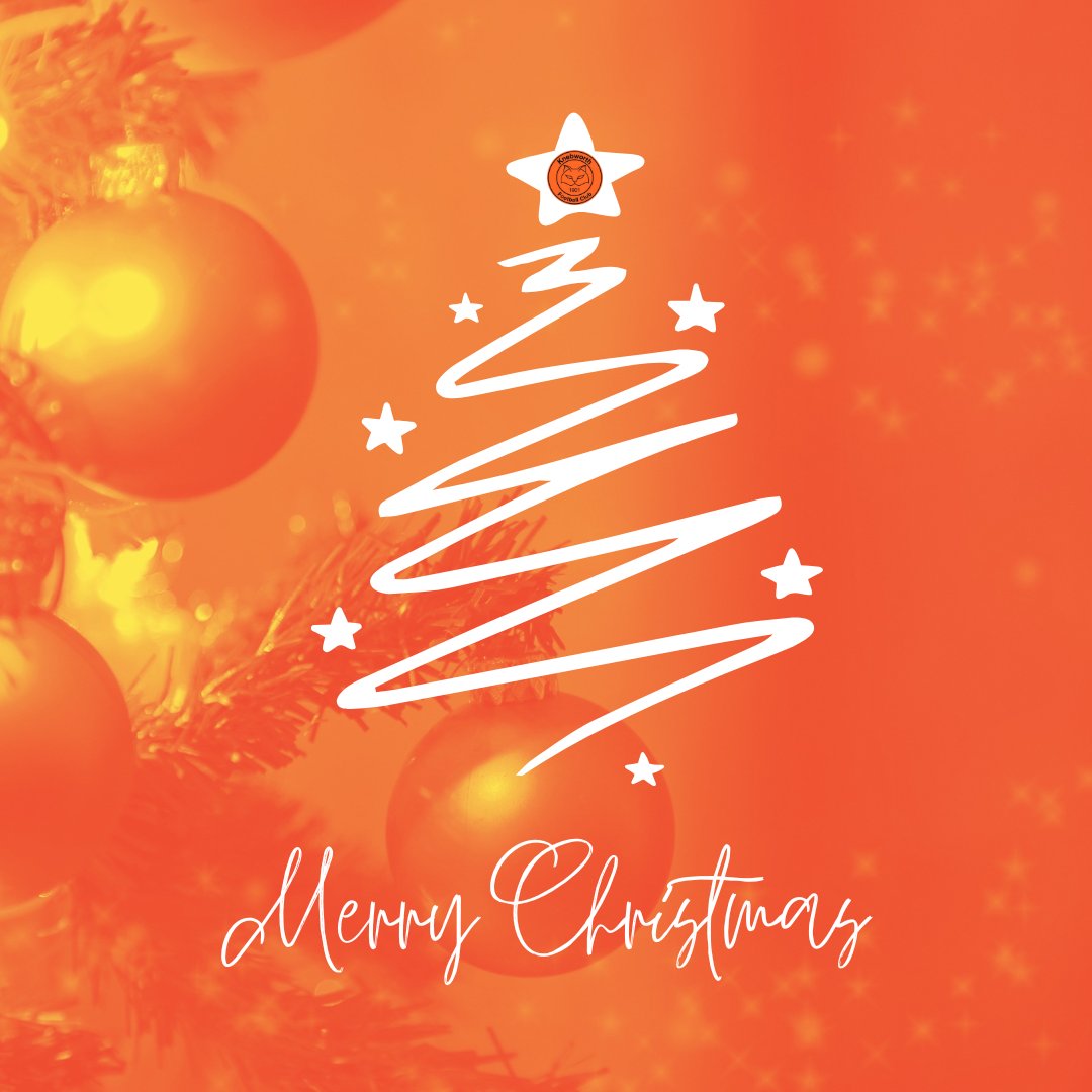 Wishing a very merry Christmas to all our members and their families, our supporters, sponsors and partners, hard-working volunteers and the rest of our football friends! 🎄🎅🧡
