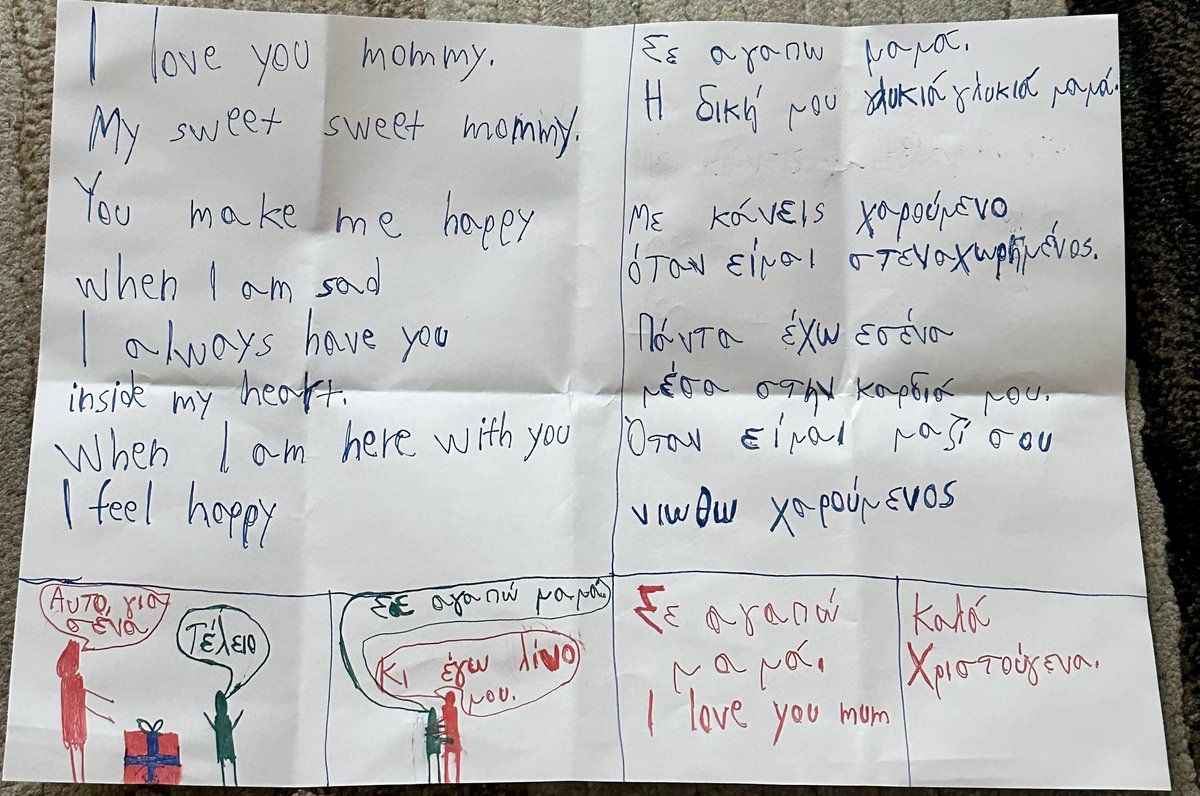 Το δώρο μου🎄
Καλά Χριστούγεννα σε όλους ✨