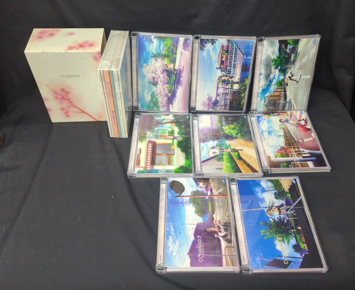 入荷情報】 CLANNAD DVD限定全8巻 セット(特典・帯欠、冊子付) 通販は