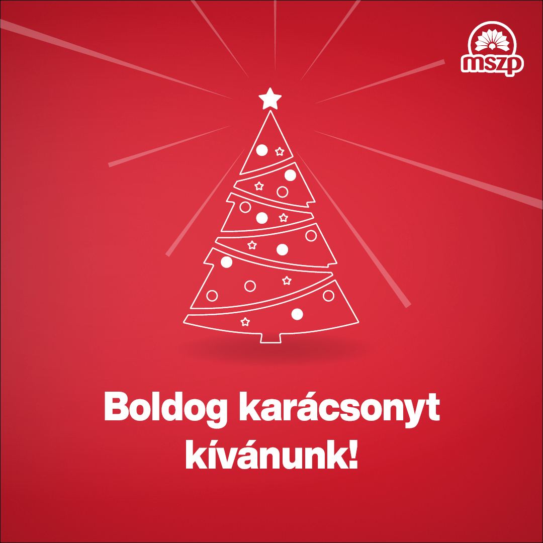 🎄Kellemes karácsonyi ünnepeket kíván a Magyar Szocialista Párt.🇭🇺