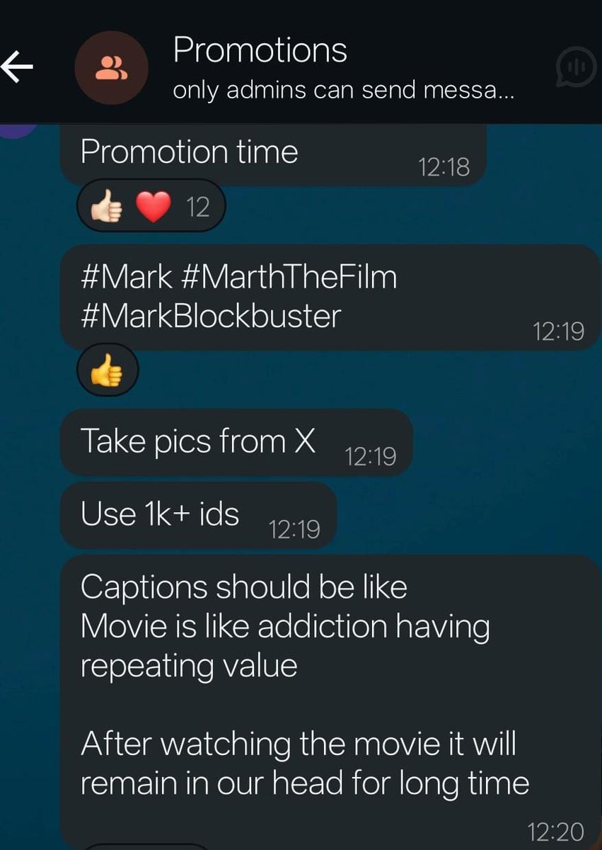 HemanthDCult's tweet photo. After Paid YouTube Records and Celebration

Paid tweets across all social media have been initiated by @Karthik1423.

If the film has quality, audiences will automatically turn up. No need for such low-level tricks.

If You have Doubts Check Tags #Mark #MarthTheFilm #MarkTheFilm https://t.co/CZ9wlKTnVU