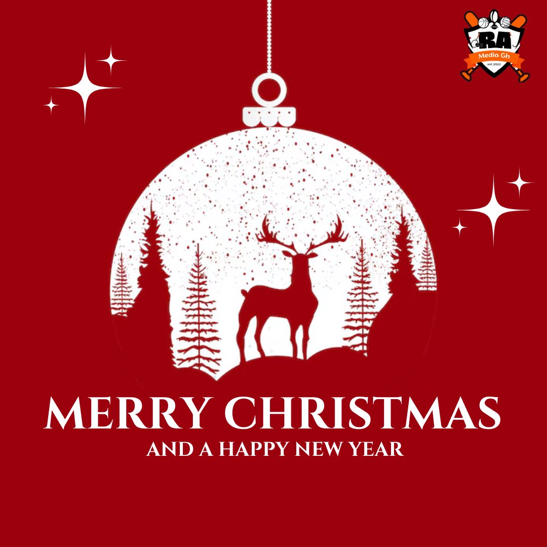 RAMediaGh's tweet image. Merry Christmas from RA Media GH.
Thank you for trusting us with your stories this year. Here’s to creativity, growth and bigger impact in the year ahead.