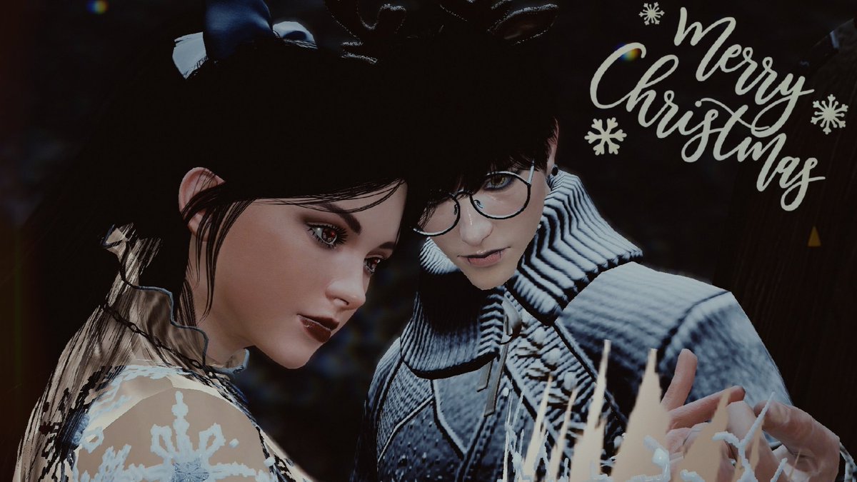 IlsungR's tweet photo. Merry Christmas to everyone! ☃️🎄
May the holidays bring you joy and peace. Slow down, and stay safe. 

—C🐻&amp;R🐻‍❄️
#bdo #bdoscreenshot #blackdesertonline https://t.co/j62A7UU6JS