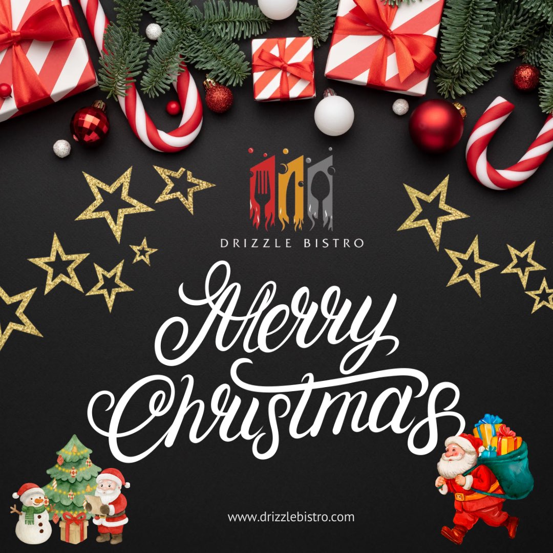 DrizzleBistro's tweet photo. Merry Christmas https://t.co/0AmloC9VBJ