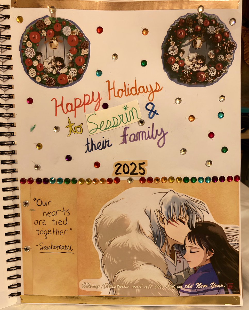 #Rin #sessrin #Sesshomaru #SessRin #HanyoNoYashahime #towa #setsuna

Merry Christmas &amp; Happy Holidays to SessRin, their families &amp; the community!