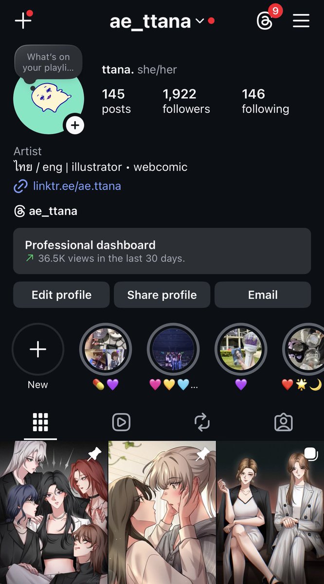 ttana_oc's tweet photo. แหะๆ ขอฝากช่องทางติดตามแพลตฟอร์มอื่นๆเพิ่มเติมนะคะ🙇‍♀️ (จริงๆในนี้ก็ยังแอคทีฟอยู่ แต่แปะไว้ก่อน เผื่อๆ) https://t.co/S51on9G0et