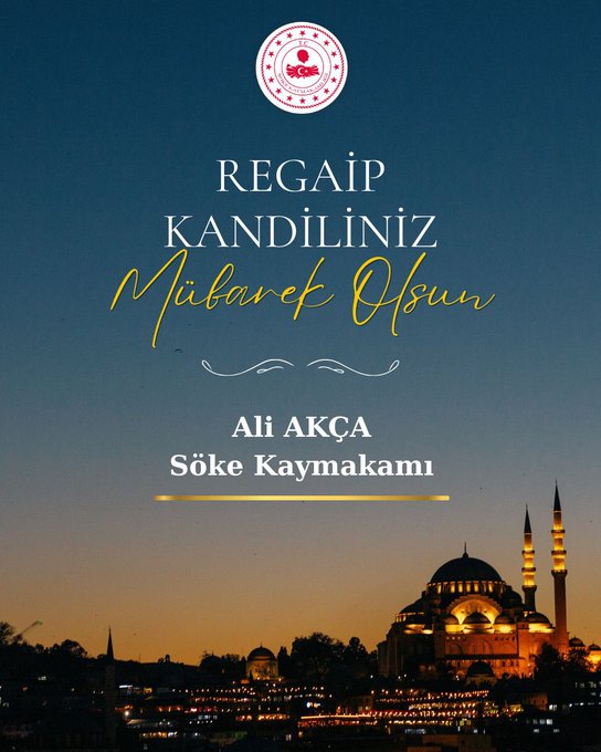 Regaip Kandili Özel Programı