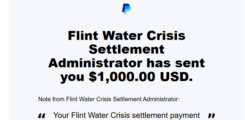 C1TYofFL1NT's tweet photo. many of you don't know this, but thousands of people got a check in Flint for $1000.00 because of #OpFlint https://t.co/TPXbNmP8qs