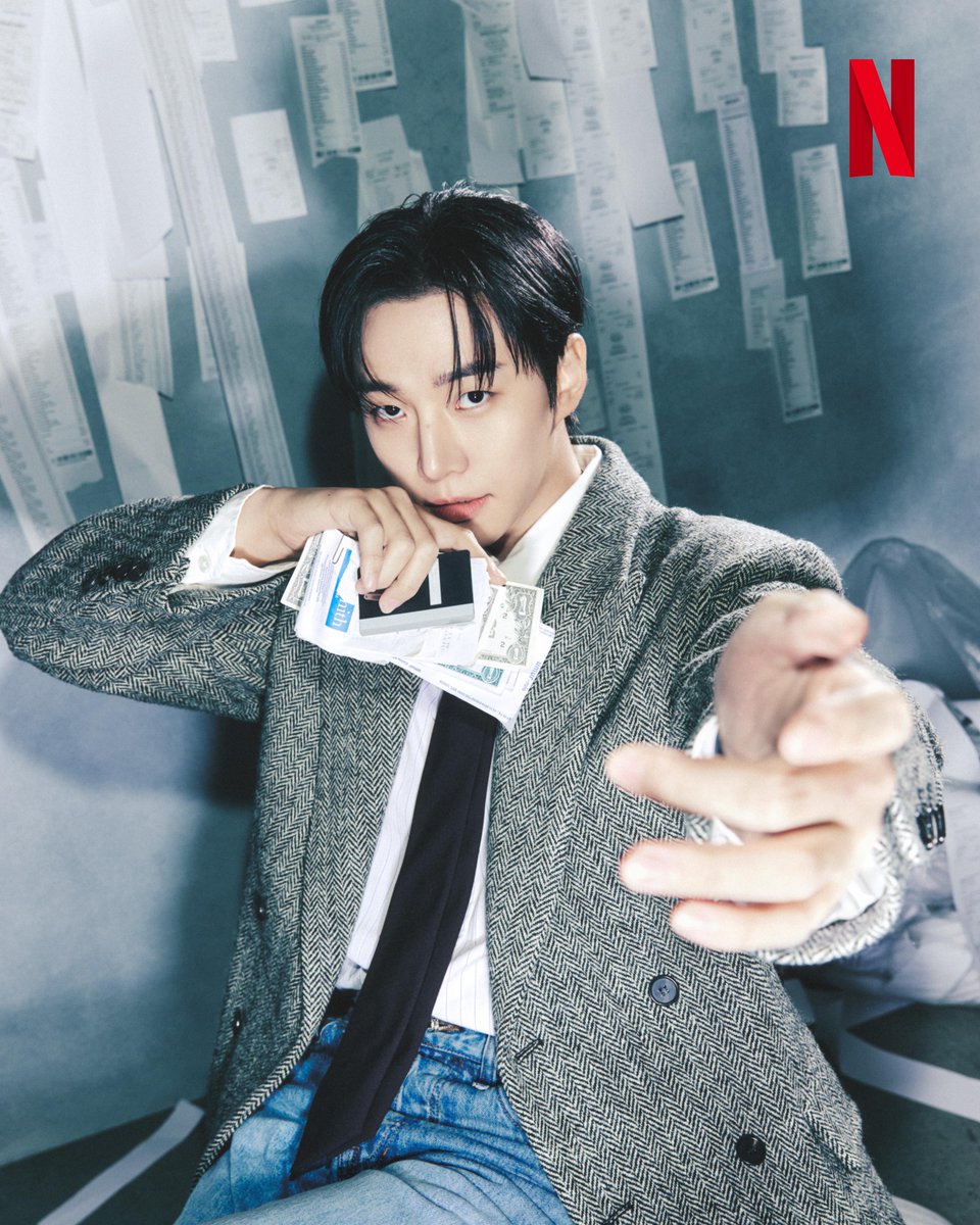 넷플릭스 코리아 X에 공개된 ‘캐셔로’ 강상웅 캐릭터 이미지