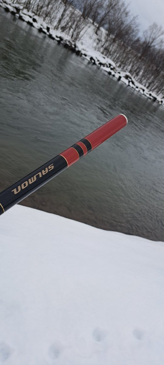 viphage's tweet image. 時間が早いのでもう1ヵ所行って見た⁉️1回バラシ後に喰わせたわ⁉️#がまかつ#サーモンロッド#渓流釣り#北海道#本流延べ竿釣り