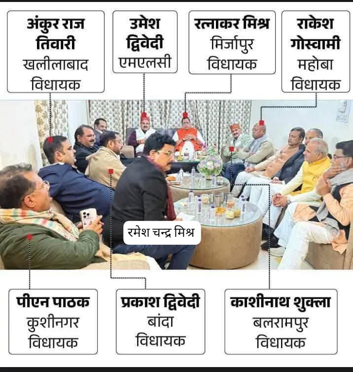 Adv_Anil_Mishra's tweet photo. उत्तर प्रदेश में ब्राह्मण विधायकों का अपने अस्तित्व और सम्मान के लिए एकजुट होना आशा जगाता है।
कब तक अत्याचार और उपेक्षा सहेंगे?
जिस दिन पूरा ब्राह्मण समाज एकजुट होकर खड़ा हो गया, सारी पार्टियों को हमारी ताक़त समझ में आ जाएगी।
अब विधायकों के बाद सांसदों की बारी है। https://t.co/GrssVleU8a