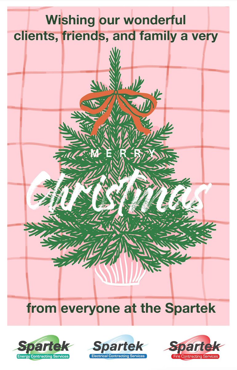 𝓜𝓮𝓻𝓻𝔂 𝓒𝓱𝓻𝓲𝓼𝓽𝓶𝓪𝓼 from everyone at Spartek! 🎄🎁

Wishing you a wonderful day with your nearest and dearest. 

Thank you for being part of our journey this year! 💚