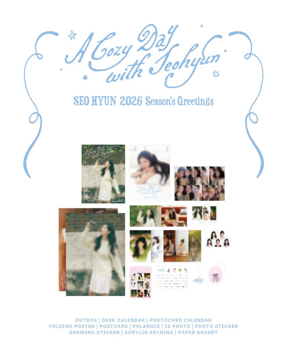 MYSeohyun's tweet photo. [MY GO🇲🇾] #HelpRT

☕️ SEOHYUN 2026 SG – “A Cozy Day with Seohyun”

🍂 1st Payment: RM184
🕰️ Closing: 28 Dec 2025 (Sun), 8PM (May close early / be extended depending on stock availability)
💌 DM to order

#SEOHYUN #서현 #Malaysia https://t.co/9rJzWwvGKq