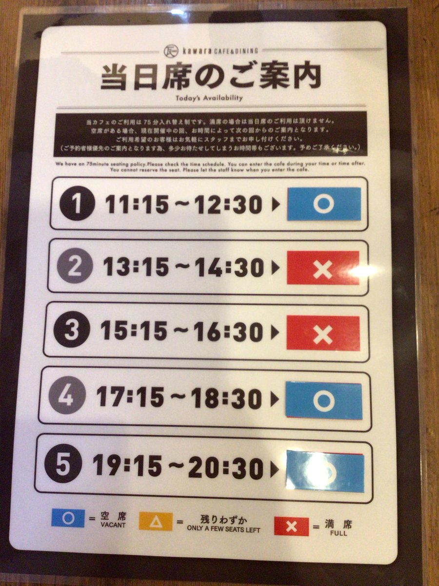 kawara_opa's tweet photo. 12/26(金)『ベビーグルーミー＆汎用うさぎ～おそろコーデカフェ～』

 明日の当日席のご案内です。
 
 ※○、△の時間帯はご予約なしで来店頂けます
 ※当日の来店状況により受付終了になることがございます。予めご了承ください
https://t.co/PU4ElOz2QT

#グルーミー https://t.co/NYu95yhNQw