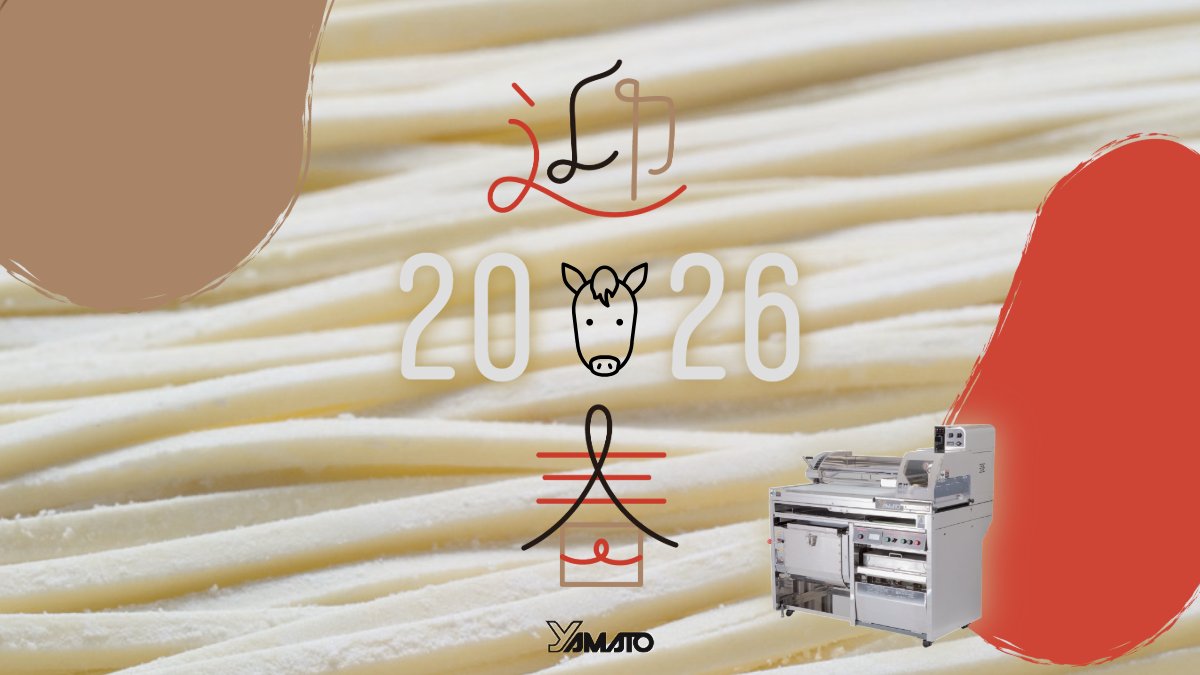 🌸あけましておめでとうございます🌸

新しい1年が始まりました🐎🎍
2026年も製品・サービスに日々研鑽をかさね、皆様のお役に立てるよう進化していきます。

みなさまにとって明るく楽しい年になりますように☀️
本年も大和製作所をよろしくお願い申し上げます🍜

#大和製作所 #2026年