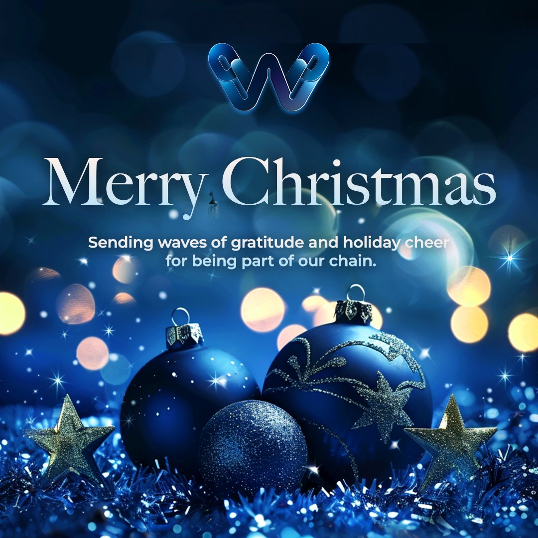 🌲Merry Christmas from the entire W Chain team!  

Sending waves of gratitude and holiday cheer to every holder, builder, and believer who's part of our chain.  

You've made 2025 incredible — here's to even bigger things in 2026.   

Enjoy the day with loved ones. We’ll be here,