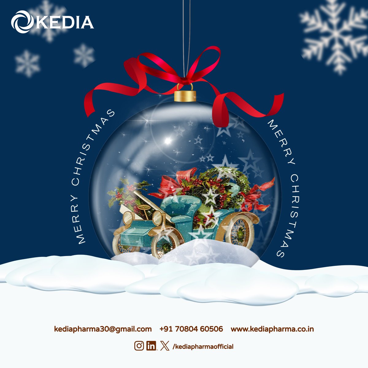 KediaPharma's tweet photo. 🎄 Merry Christmas! 🎄 https://t.co/yHmXTM0APt