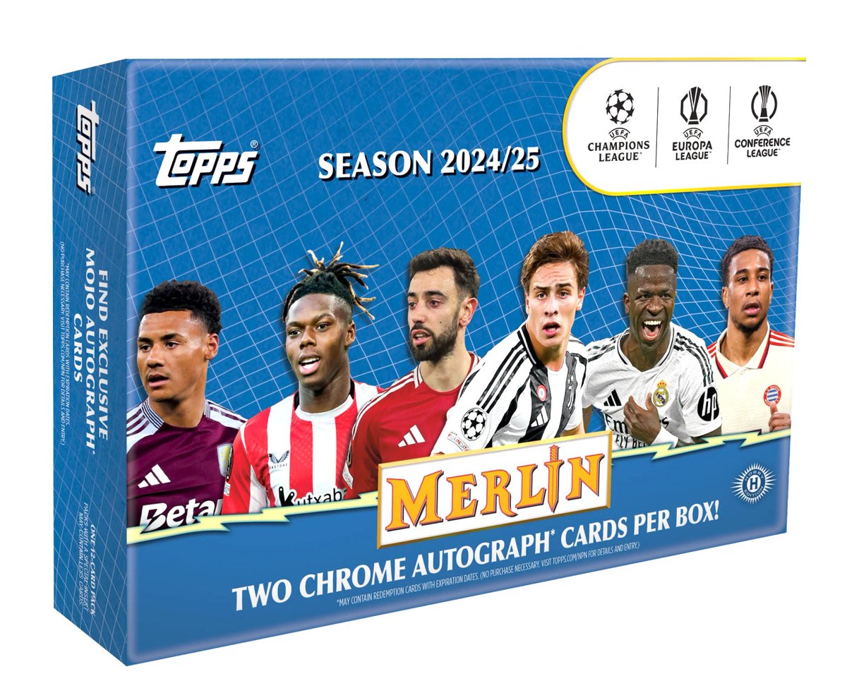 製品情報】 2026年1月以降 発売予定 ⚽ 2024-25 TOPPS UCC MERLIN