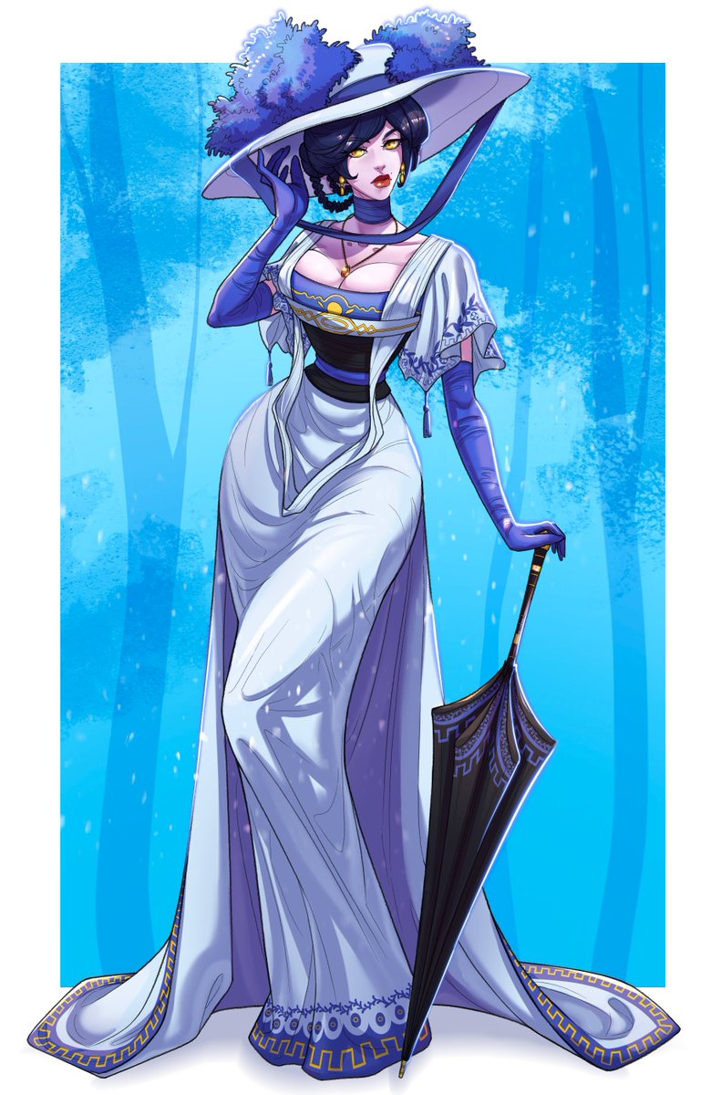 Merry Christmas everyone! In the background, there's a commission for Jen-Til that fell right on time for the holidays 😘
#Commission