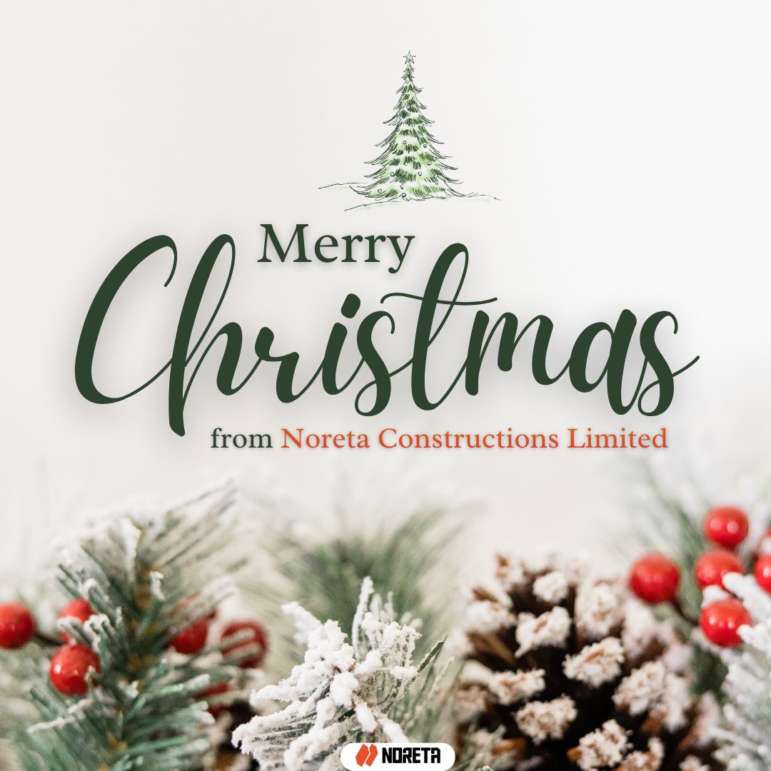 noretaltd's tweet photo. Wishing you a Merry Christmas filled with joy, love, prosperity, and countless cherished memories🎄☃️🤗

#noretaconstructions #christmas #xmas #merrychristmas❤️ #happyholidays https://t.co/Q9Ay79gF1K