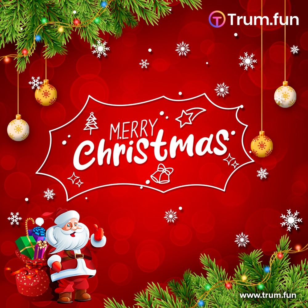 trum_fun's tweet photo. 🎄🎅 Merry Christmas from https://t.co/uYwLCfoMa4!

As the year comes to a close, we want to thank our amazing community for the energy, belief, and support that made this journey possible. This season is about joy, gratitude, and looking forward to what’s next.

May your holidays be filled with good vibes, strong conviction, and moments worth celebrating. Enjoy the time with family and friends, recharge, and get ready — the future holds even bigger opportunities ahead.

Wishing everyone peace, happiness, and success this Christmas and beyond. Stay festive, stay winning, and keep moving forward with https://t.co/uYwLCfoMa4! 🎁✨

#MerryChristmas #trumfun #HolidaySeason #CryptoCommunity #SeasonOfGiving #ChristmasVibes
