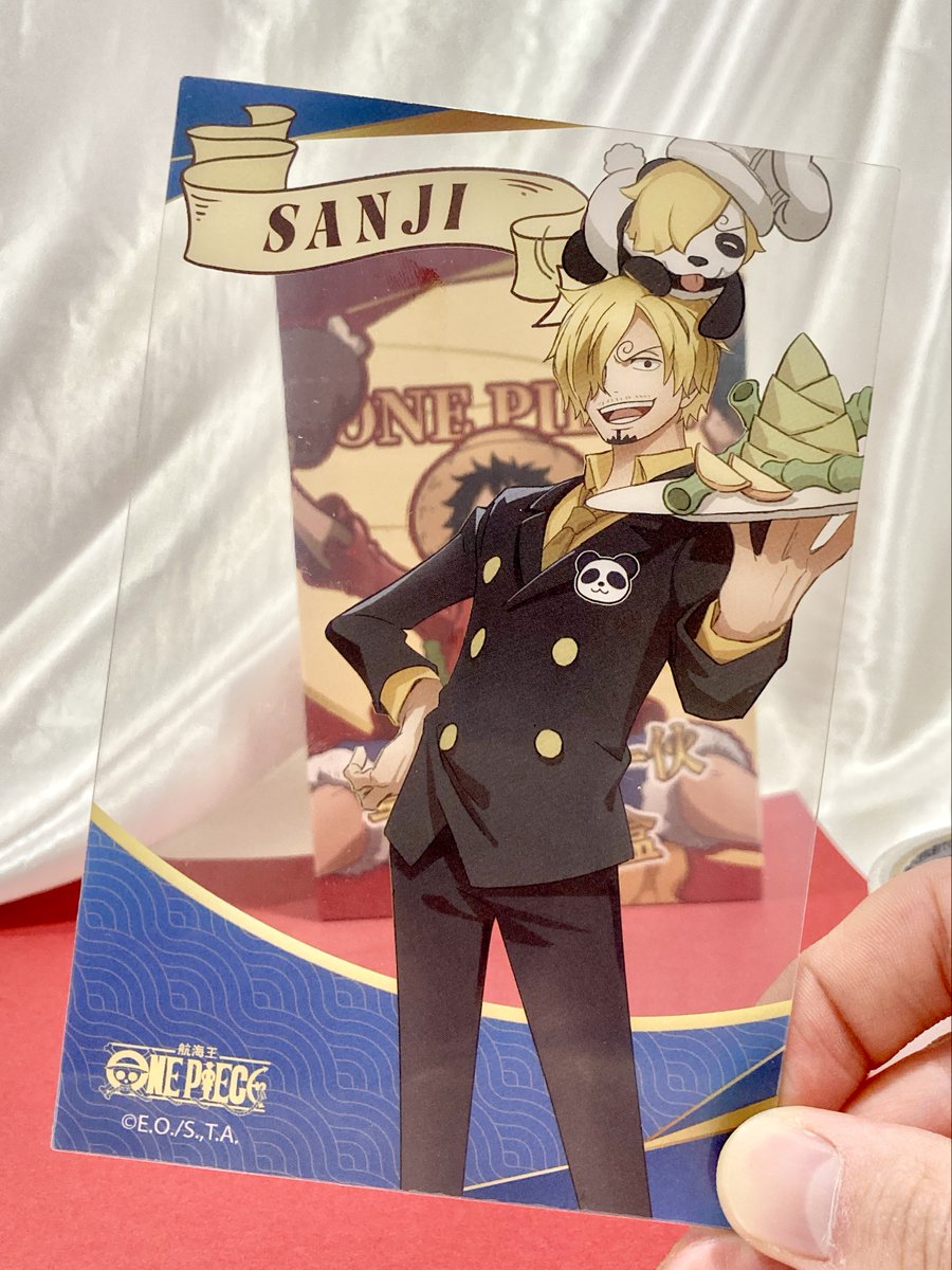 新商品】麦わらストア上海オリジナル クリアカード（全10種） 1個：440