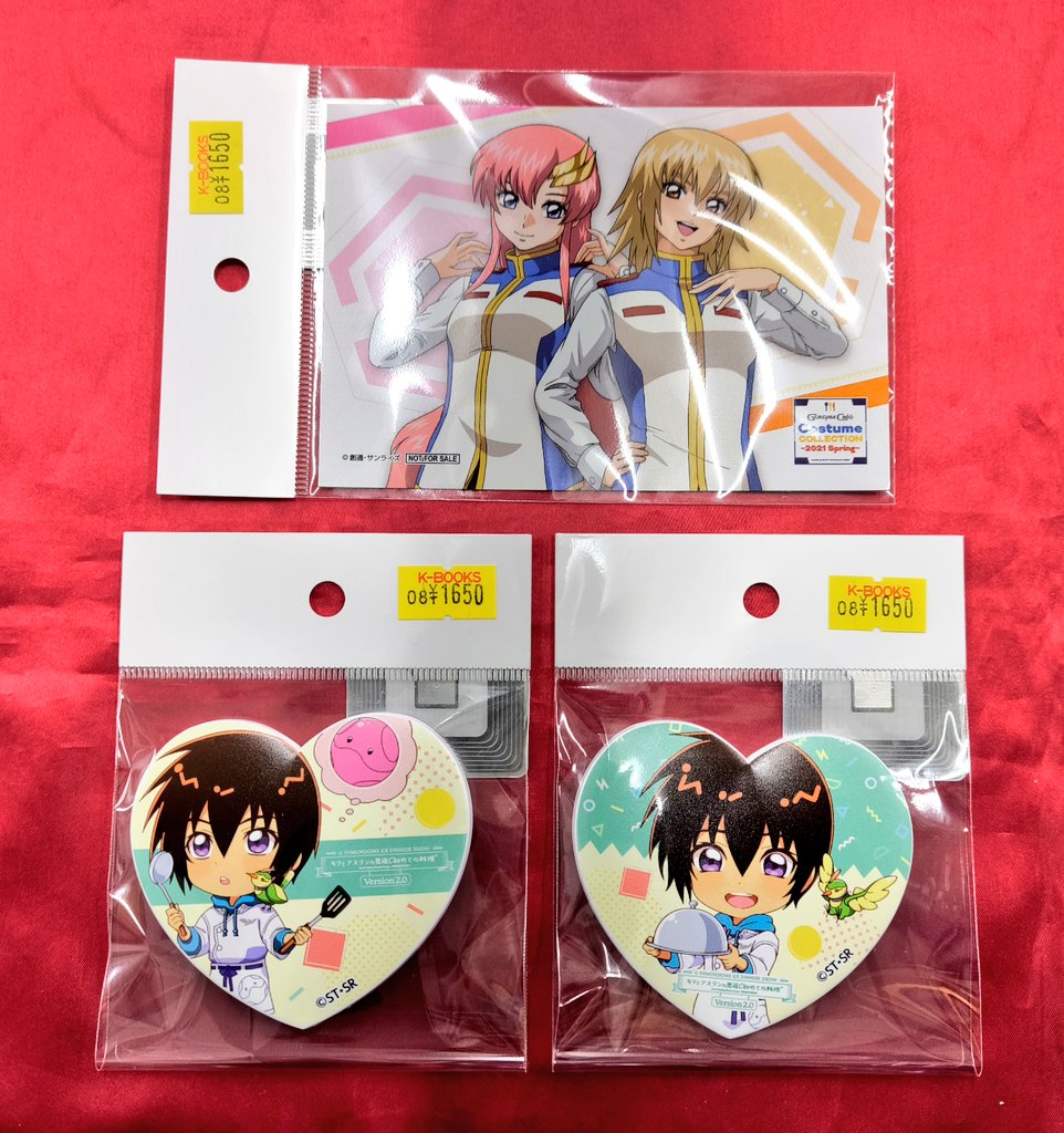 入荷情報】 『 #ガンダムSEED』 ・マグネットバッジ ・ブロマイド