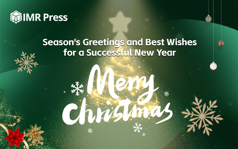 JMCMIMR's tweet photo. 🎄 Merry Christmas from JMCM!

🌟 Warm thanks to our editors, reviewers, authors, and readers for your dedication and collaboration throughout the year.

🎁 Wishing you a joyful, peaceful, and meaningful Christmas with your loved ones.

#MerryChristmas  #IMRPress #JMCM https://t.co/VIovKdc0Q6
