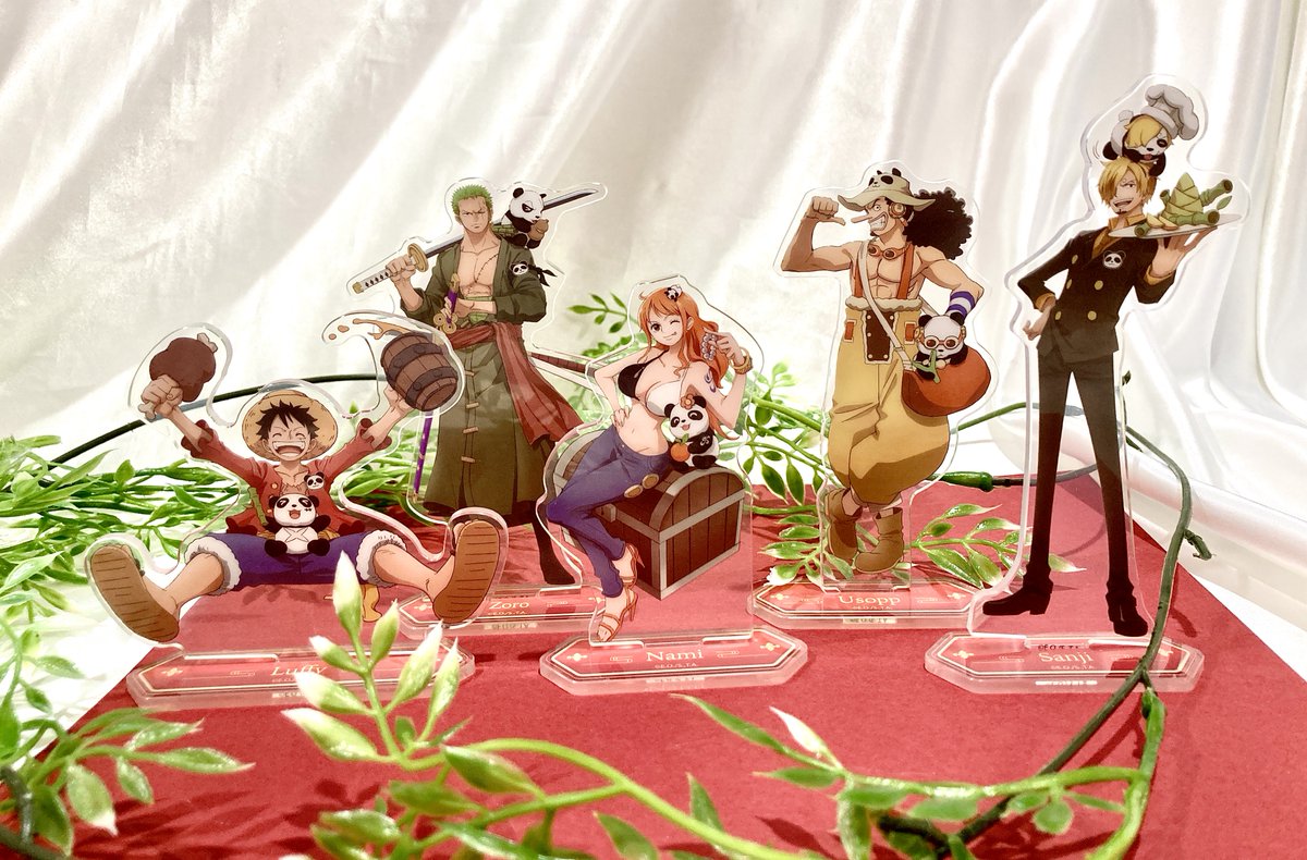 新商品】麦わらストア上海オリジナル アクリルスタンド ルフィ/ゾロ