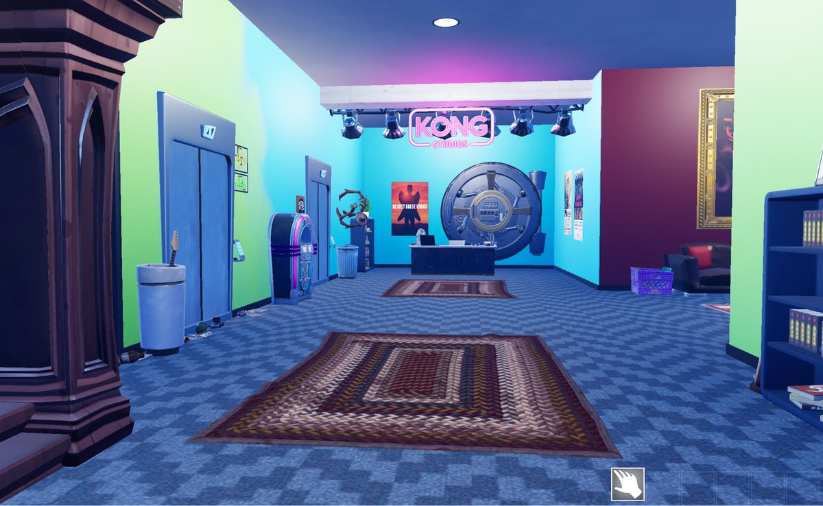 thegodoflying's tweet image. not enough people visit the Kong Studios map in fortnite it’s so cool #gtwt