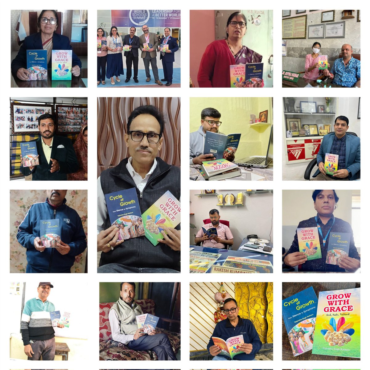 gajendra_sir's tweet photo. Our journey with T4 Education is being read and shared by many school principals in Madhya Pradesh. Result of a work culture built over 30 years of service. They recognize me as an education leader and school management trainer. #cycleofgrowth #growwithgrace #T4Education https://t.co/9SEIIDY5my