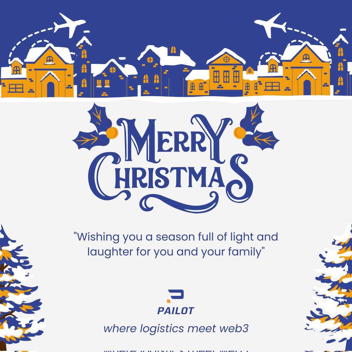 This Christmas, as we celebrate the joy of giving and connection across distances, the Pailot team extends our warmest wishes to all Pioneers, Pailots, and the global Pi Network community.

May this festive season bring light, laughter, peace, prosperity, and cherished moments