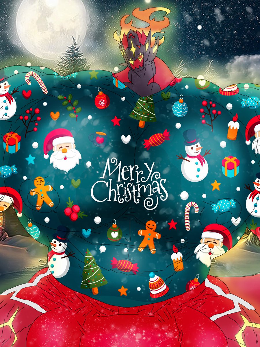 🫂🎅🎄Omega (Mega Zygarde) sends everyone a huge hug and Merry Christmas!🎄🎅🫂
Omega: Merry Christmas everyone! Hehehe, with this setup I can give you all a big hug between my pecs! Hehehe, Merry Christmas everyone! Have a great time!🫂💪🎄🎅