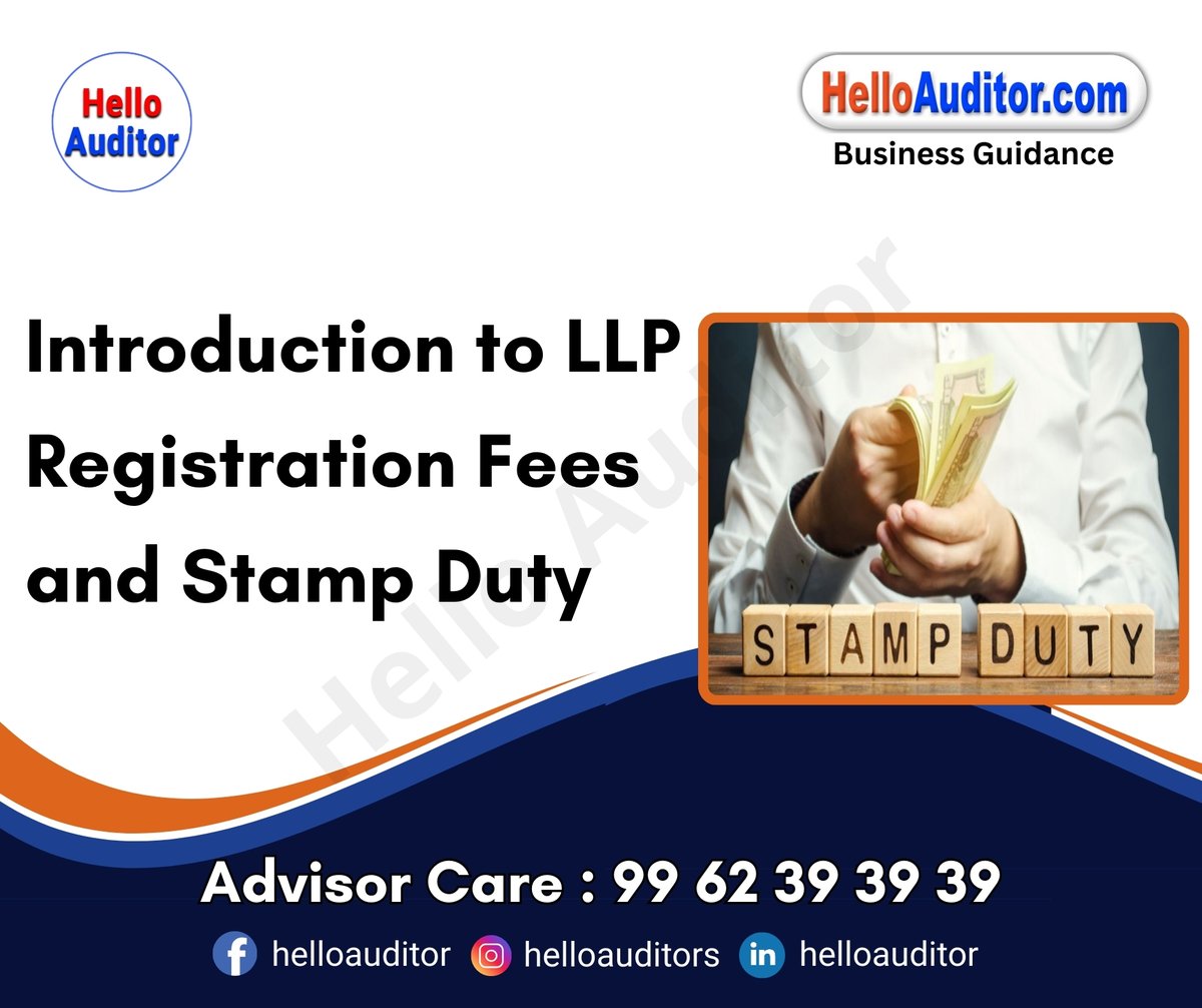 helloauditor's tweet photo. Introduction to LLP registration fees and stamp duty

If you would like more information, please visit the page.
https://t.co/LbJZhPwTwg

#helloauditor #llpregistration #llpfees #stampduty #businessregistration #startupindia #entrepreneurship #legalcompliance https://t.co/4bqU94fZcv