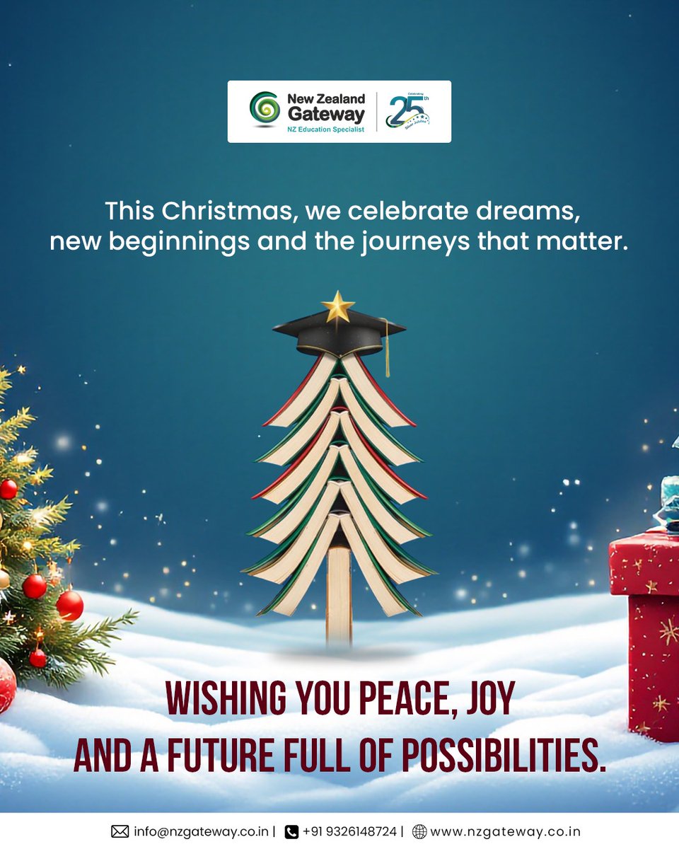 NZGateway's tweet photo. 🎄Merry Christmas from all of us at New Zealand Gateway✨

This Christmas and holiday season, we pause to celebrate dreams, new beginnings and the journeys that truly matter. 💖 🇳🇿

May this Christmas mark the beginning of your New Zealand journey. DM us to fulfil your dreams. ✈️ https://t.co/Rid5k4lYUj