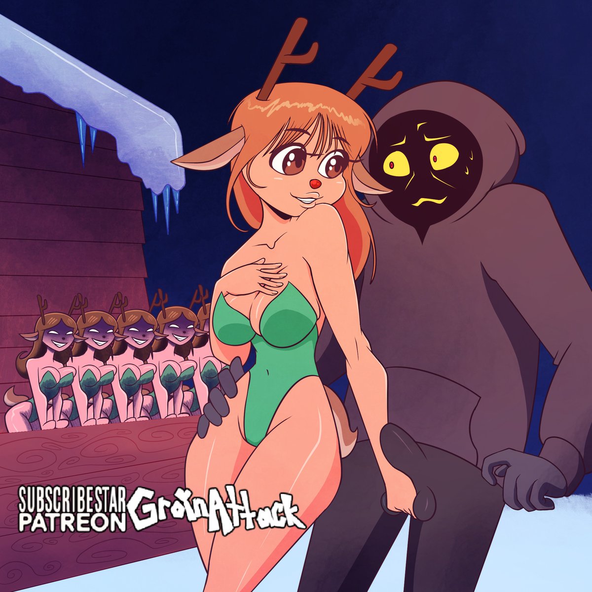 Groin_attack's tweet image. Ballbusting Reindeer Girl

#Christmas2025 #ballbust #cbt #reindeer 

patreon.com/GroinAttack?ut…